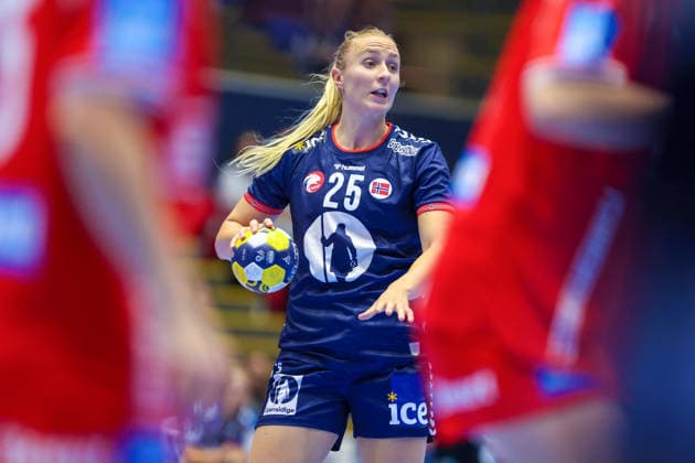 Handball EHF Euro Cup Final: Norway vs. Denmark, Bucharest, September 27, 2026. Henny Ella Reistad before the final of the EHF Euro Cup between Norway and Denmark. Photo by Nikola Krstic, NTB, Bucharest, Romania. FOR EDITORIAL USE ONLY. RESTRICTED USE FOR BETTING COMPANIES.  Copyright: xNikolaxKrsticx xNTBx