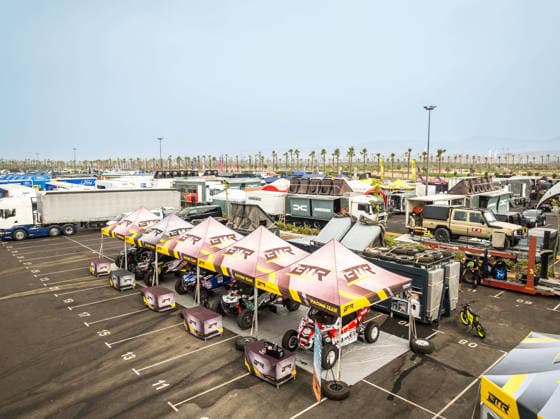 W2RC - RALLYE DU MAROC 2026 Bivouac Agadir ambiance, during the Scrutineering of the Rallye du Maroc 2026, 4th round of the 2026 WR2C Championship from September 26 to 27, 2026 in Agadir, Morocco - AgadirMorocco  Copyright: xFREDERICxLExFLOCxHx