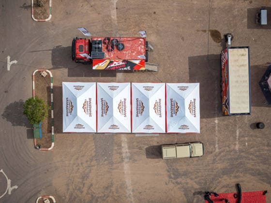 W2RC - RALLYE DU MAROC 2026 Bivouac Agadir ambiance, during the Scrutineering of the Rallye du Maroc 2026, 4th round of the 2026 WR2C Championship from September 26 to 27, 2026 in Agadir, Morocco - AgadirMorocco  Copyright: xFREDERICxLExFLOCxHx
