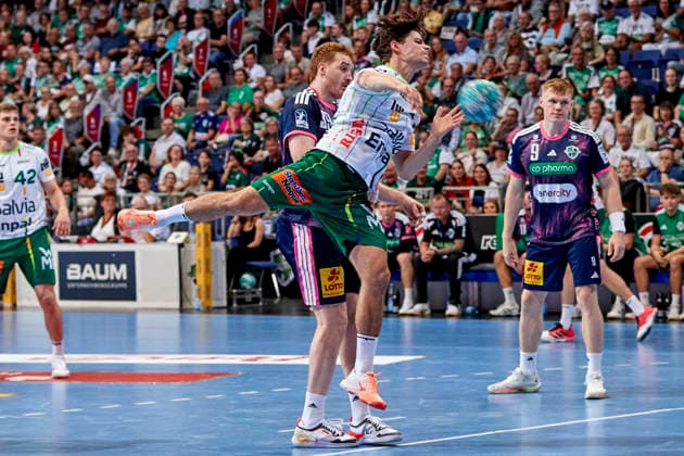 Rutger Ten Velde (FRISCH AUF Goeppingen 5) TSV Hannover-Burgdorf - vs. FRISCH AUF Goeppingen, Handball Bundesliga, HBL, Saison 2026 2027 27.09.2026 -Pressefoto Jan-Frederic Helbig TSV Hannover-Burgdorf - vs. FRISCH AUF Goeppingen, Handball Bundesliga, HBL, ZAG Arena, Opel Handball-Bundesliga, Saison 2026 2027, 27.09.2026 Hannover Copyright: xEibner-Pressefoto Jan-FredericxHelbigx EP_JHG