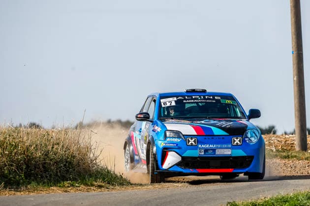 AUTO - RALLYE COEUR DE FRANCE 2026 E7 CHAPUT Franck, POURSAIN Yann, Alpine A290, action during the Rallye Coeur de France 2026, 7th round of the Championnat de France des Rallyes 2025, from September 26 to 27, 2026 in VendÃ me, France -  Copyright: xGREGORYxLENORMANDx
