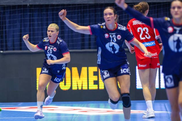 Handball EHF Euro Cup Final: Norway vs. Denmark, Bucharest, September 27, 2026. Henny Ella Reistad before the final of the EHF Euro Cup between Norway and Denmark. Photo by Nikola Krstic, NTB, Bucharest, Romania. FOR EDITORIAL USE ONLY. RESTRICTED USE FOR BETTING COMPANIES.  Copyright: xNikolaxKrsticx xNTBx