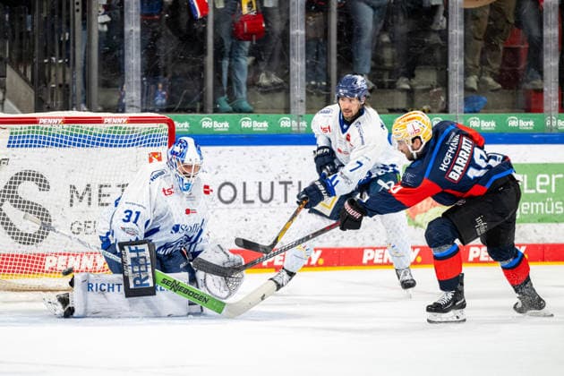 27.09.2026 - Eishockey - Saison 2026 2027 - Penny DEL - Nürnberg Ice Tigers Icetigers - Straubing Tigers - ThHa - xthxhax - Jakub Skarek (31, Straubing Tigers ) Evan Barratt (10, Nürnberg Ice Tigers, NIT )