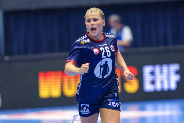 Handball EHF Euro Cup Final: Norway vs. Denmark, Bucharest, September 27, 2026. Henny Ella Reistad before the final of the EHF Euro Cup between Norway and Denmark. Photo by Nikola Krstic, NTB, Bucharest, Romania. EDITORIAL USE ONLY. RESTRICTED USE FOR BETTING COMPANIES.  Copyright: xNikolaxKrsticx xNTBx