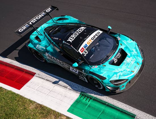 MOTORSPORTS - Motorsports - International GT Open - Race Photo by IPA ABACAPRESS.COM89036293 - International GT Open 500 at Autodromo Nazionale Monza on September 27, 2026, in Monza - Race 033 GT OPEN INT Greystone GT - GBR Zac Meakin - GBR Dean Macdonald - McLaren 720S GT3 Evo PRO Monza Italy  Copyright: xIPAxSport ABACAx