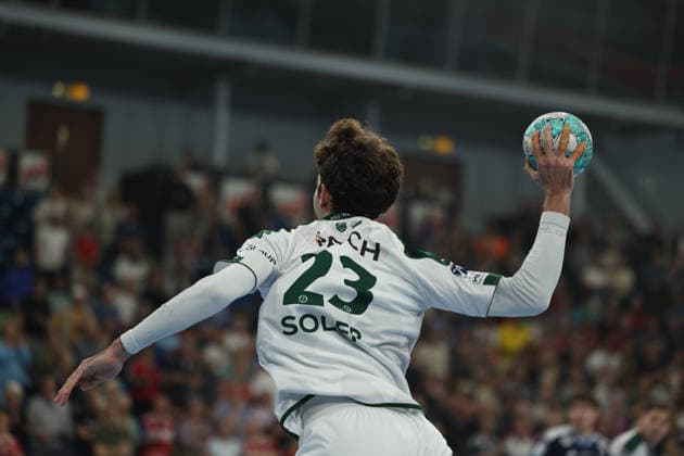 Handball I Herren I Saison 2026 2027 I Bundesliga I 6. Spieltag I Handball Club Hamburg - HSG Wetzlar I 27.09.2026 Marti Soler (23, HSG Wetzlar) Hamburg Alsterdorfer Sporthalle Hamburg Deutschland Copyright: xLobeca RalfxHomburgx
