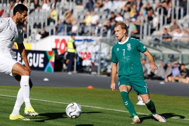 Tautu lygos rungtynes Lietuva – Azerbaidžanas. 2026-09-27, Kaunas Kaunas Lietuva Copyright: xErikasxOvcarenkox