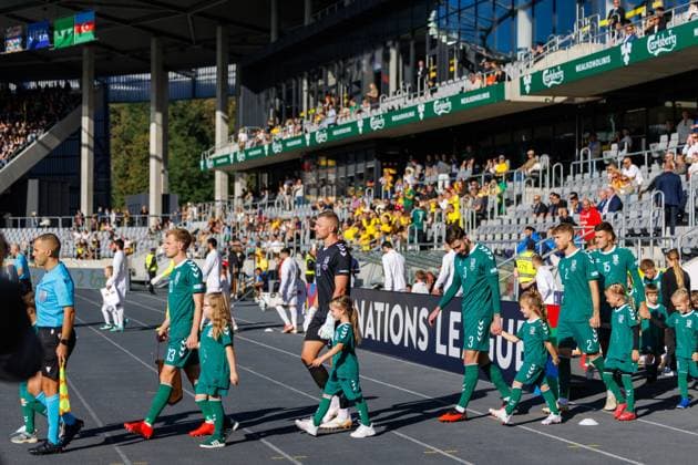 Tautu lygos rungtynes Lietuva – Azerbaidžanas. 2026-09-27, Kaunas Kaunas Lietuva Copyright: xErikasxOvcarenkox