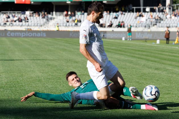 Tautu lygos rungtynes Lietuva – Azerbaidžanas. 2026-09-27, Kaunas Kaunas Lietuva Copyright: xErikasxOvcarenkox