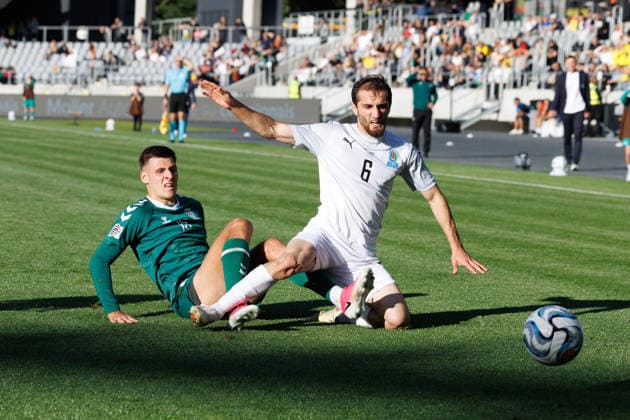 Tautu lygos rungtynes Lietuva – Azerbaidžanas. 2026-09-27, Kaunas Kaunas Lietuva Copyright: xErikasxOvcarenkox
