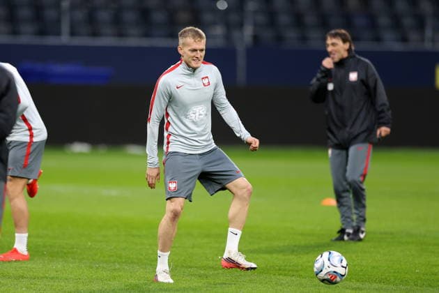 SZTOKHOLM 27.09.2026 TRENING REPREZENTACJI POLSKI --- POLISH FOOTBALL national team, Nationalteam TRAINING SESSION IN STOCKHOLM KAROL SWIDERSKI FOT. PIOTR KUCZA FOTOPYK NEWSPIX.PL --- newspix.pl 
