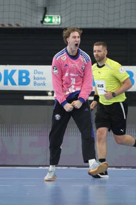 Handball I Herren I Saison 2026 2027 I Bundesliga I 6. Spieltag I Handball Club Hamburg - HSG Wetzlar I 27.09.2026 Leoon Nowottny (74, Handball Club Hamburg) Hamburg Alsterdorfer Sporthalle Hamburg Deutschland Copyright: xLobeca RalfxHomburgx