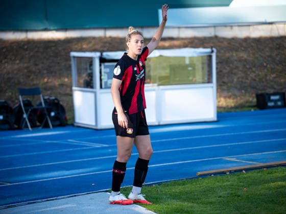DFB-Pokal: FC Viktoria Berlin vs. Bayer 04 Leverkusen; Berlin, 27.09.2026 DFB-Pokal Frauen: Senanur YAVUZ (Viktoria Berlin 30) während dem Spiel FC Viktoria Berlin vs. Bayer 04 Leverkusen im Stadion Lichterfelde am September 27, 2026 in Berlin, Deutschland. Copyright: xBEAUTIFULxSPORTS Kuehnx