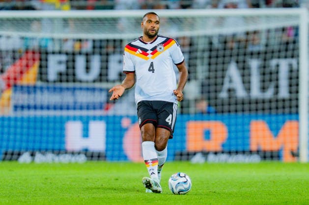 Nations League, Gruppe A, 2. Spieltag, Deutschland vs. Griechenland am 27.09.2026 in der WWK Arena in Augsburg Jonathan Tah (Deutschland) Copyright: xBahhoxKarax