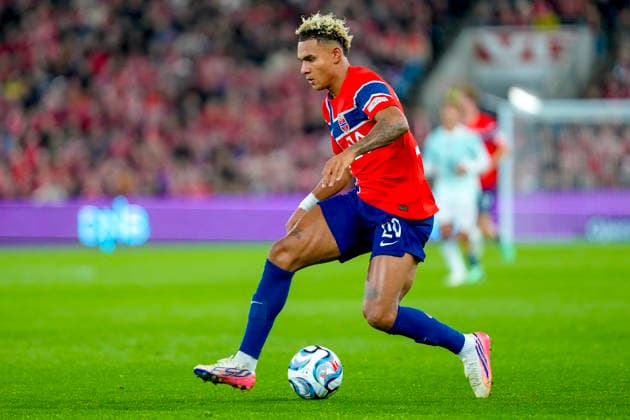 Soccer, Nations League Norway vs. Portugal, Nations League Oslo 20260927 Norway s Antonio Nusa during the international soccer match between Norway and Portugal in the Nations League. Photo by Cornelius Poppe, NTB, Oslo, Norway. EDITORIAL USE ONLY. RESTRICTED USE FOR BETTING COMPANIES  Copyright: xCorneliusxPoppex xNTBx