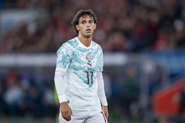260927 Joao FÃ lix of Portugal during the Nations League football match between Norway and Portugal on September 27, 2026 in Oslo. Photo: Marius Simensen BILDBYRAN COP 238 VG1010 bbeng fotboll football soccer fotball nations league landskamp norge norway portugal Copyright: MARIUSxSIMENSEN BB260927ZI035