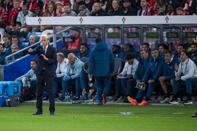 260927 Head coach Jorge Jesus of Portugal during the Nations League football match between Norway and Portugal on September 27, 2026 in Oslo. Photo: Marius Simensen BILDBYRAN COP 238 VG1010 bbeng fotboll football soccer fotball nations league landskamp norge norway portugal Copyright: MARIUSxSIMENSEN BB260927ZJ039
