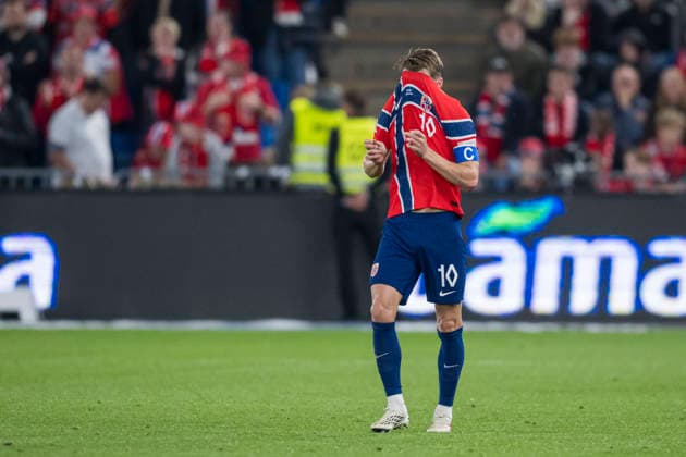 260927 Martin odegaard of Norway during the Nations League football match between Norway and Portugal on September 27, 2026 in Oslo. Photo: Marius Simensen BILDBYRAN COP 238 VG1010 bbeng fotboll football soccer fotball nations league landskamp norge norway portugal Copyright: MARIUSxSIMENSEN BB260927ZL045