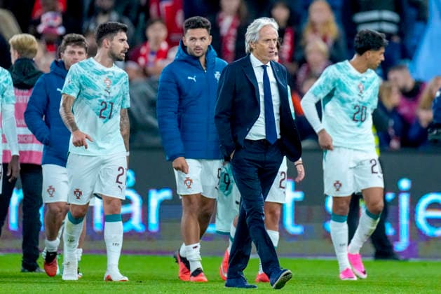 Soccer, Nations League Norway vs. Portugal 1–2, Nations League Oslo 20260927 Portugal s national team coach Jorge Jesus after the victory against Norway in the international soccer match between Norway and Portugal in the Nations League. Photo: Cornelius Poppe, NTB, Oslo, Norway. EDITORIAL USE ONLY. RESTRICTED USE FOR BETTING COMPANIES.  Copyright: xCorneliusxPoppex xNTBx