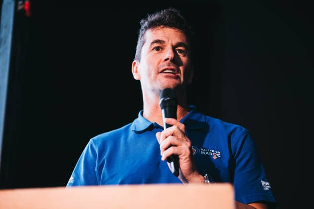 W2RC - RALLYE DU MAROC 2026 COMA Marc, Rallye du Maroc Director, portrait during the General Briefing of the Rallye du Maroc 2026, 4th round of the 2026 WR2C Championship from September 27, 2026 in Agadir, Morocco - AgadirMorocco  Copyright: xDamienxSaulnierx