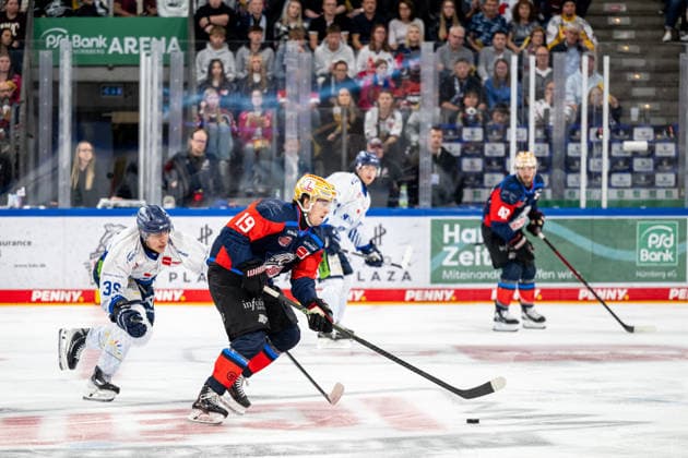 27.09.2026 - Eishockey - Saison 2026 2027 - Penny DEL - Nürnberg Ice Tigers Icetigers - Straubing Tigers - ThHa - xthxhax - Austin Magera (19, Nürnberg Ice Tigers, NIT )