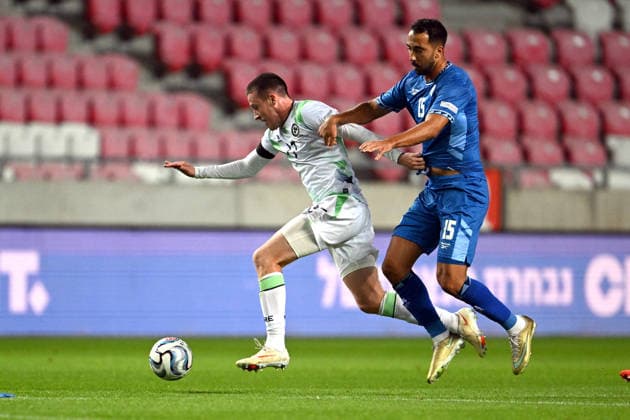 SOCCER - UEFA Nations League - Israel vs. Republic of Ireland Photo by IPA ABACAPRESS.COM89044755 - Jack Moylan (Ireland) during the Nations League, Matchday 2 between Israel and Ireland on September 27, 2026, at the Puskas Arena in Budapest, Hungary Debrecen Hungary  Copyright: xIPAxSport ABACAx
