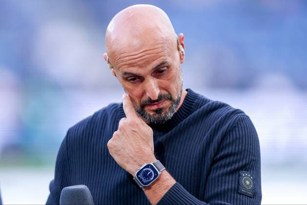 06.10.2026, Fußball, U21, U 21 Länderspiel, Deutschland - Georgien, Qualifikation U21-EM 2027, Almstadion (Bielefeld): Nationaltrainer Antonio Di Salvo (U21 GER hc) DFB regulations prohibit any use of photographs as image sequences and or quasi-video. Nordrhein-Westfalen Deutschland