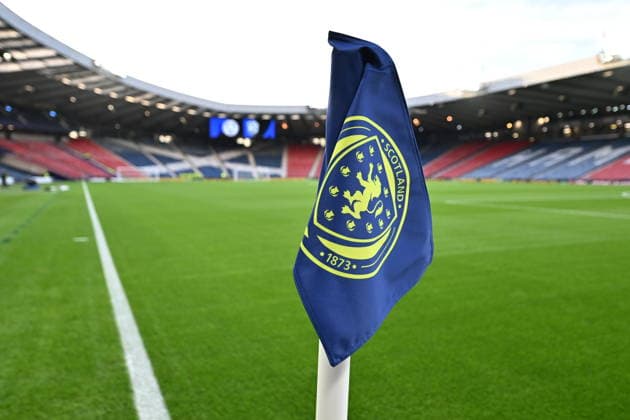 Scotland v Slovenia UEFA Nations League General view of the corner flag pre-match during the UEFA Nations League match at Barclays Hampden, Glasgow 06 10 2026 UK Newspapers OUT Copyright: xJamiexJohnstonx FIL-24032-0009