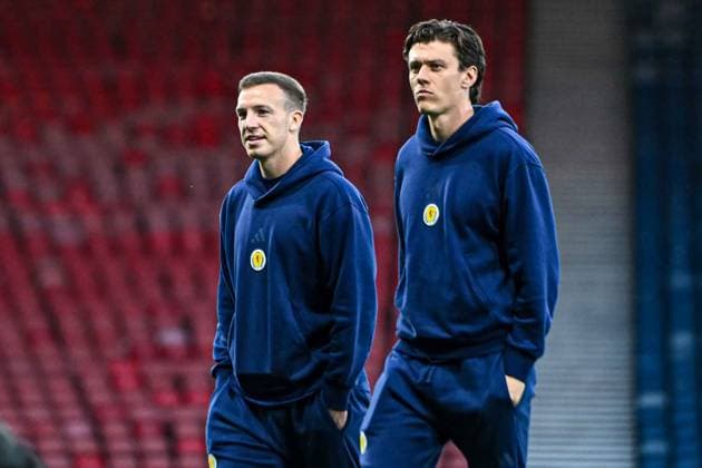 Scotland v Slovenia UEFA Nations League Lewis Ferguson of Scotland arrives during the UEFA Nations League match at Barclays Hampden, Glasgow 06 10 2026 UK Newspapers OUT Copyright: xJamiexJohnstonx FIL-24032-0023