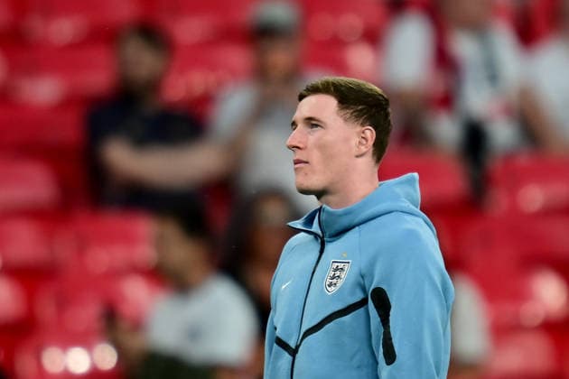 England v Czechia, UEFA Nations League England midfielder Elliott Anderson (8) during the UEFA Nations League match between England and Czechia at Wembley Stadium, London, UK on 6 October 2026. London Wembley Stadium Greater London UK Editorial use only , Copyright: xDennisxGoodwinx PSI-24957-0003
