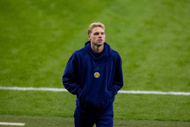 RECORD DATE NOT STATED 6th October 2026; Hampden Park, Glasgow, Scotland; UEFA Nations League Football, Scotland versus Slovenia; Stephen Welsh of Scotland VagelisxGeorgariou