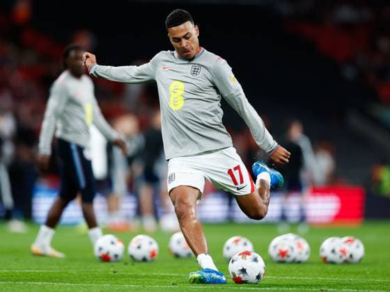 Morgan Rogers of England warms up England v Czechia, UEFA Nations League, Football, Wembley Stadium, London, UK - 06 Oct 2026London Wembley Stadium United Kingdom  Copyright: xMattxImpey Shutterstockx 17188908av