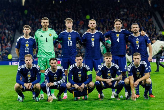 06.10.2026 Scotland v Slovenia, UEFA Nations League, League B Group 1 : SCOTLAND TEAM  Copyright: xKennyxRamsay.Scotlandx NINTCHDBPICT001113832347