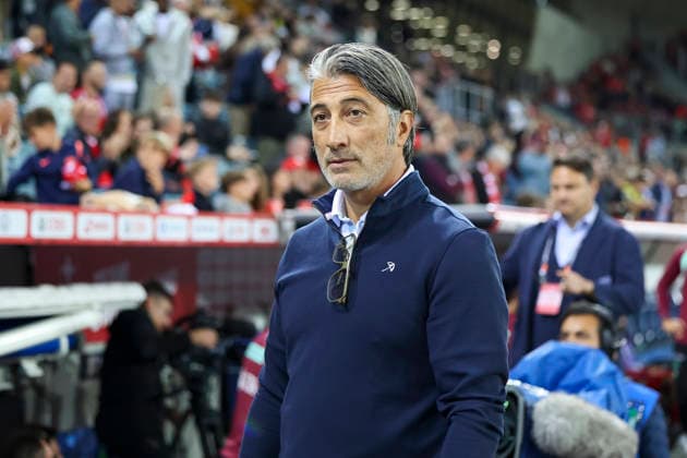 Murat Yakin (Schweiz, Trainer) vor Spielbeginn , Schweiz, UEFA , Nations League, Matchday 4, Schweiz vs. Nordmazedonien, 06.10.2026, Luzern Swissporarena Schweiz Copyright: xGrantxHubbsx