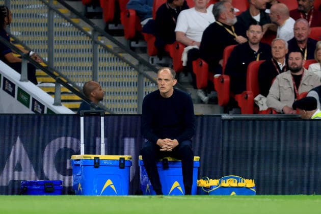 England v Czechia - UEFA Nations League 2026 27 Group A3 MD4 Thomas Tuchel, Head coach of England on the side line during the UEFA Nations League 2026 27 group phase match between England and Czechia at Wembley Stadium on October 6, 2026 in London, England. London Wembley Stadium England United Kingdom Copyright: xAllstarxPicturexLibraryxLtdx