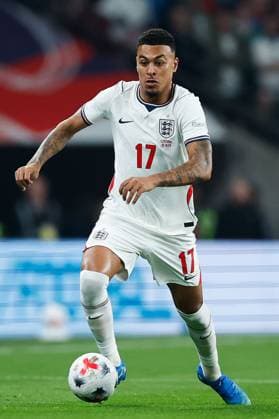 Morgan Rogers of England dribbles with the ball at his feet England v Czechia, UEFA Nations League, Football, Wembley Stadium, London, UK - 06 Oct 2026London Wembley Stadium United Kingdom  Copyright: xMattxImpey Shutterstockx 17188908bi