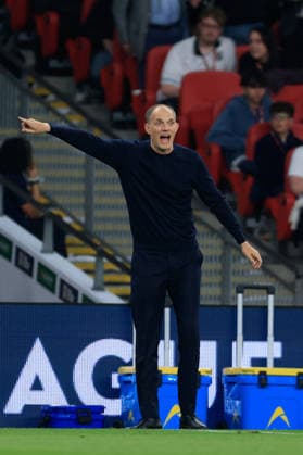 England v Czechia - UEFA Nations League 2026 27 Group A3 MD4 Thomas Tuchel, Head coach of England pointing on the side line during the UEFA Nations League 2026 27 group phase match between England and Czechia at Wembley Stadium on October 6, 2026 in London, England. London Wembley Stadium England United Kingdom Copyright: xAllstarxPicturexLibraryxLtdx