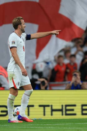 England v Czechia - UEFA Nations League 2026 27 Group A3 MD4 Harry Kane of England celebrates 2nd goal during the UEFA Nations League 2026 27 group phase match between England and Czechia at Wembley Stadium on October 6, 2026 in London, England. London Wembley Stadium England United Kingdom Copyright: xAllstarxPicturexLibraryxLtdx