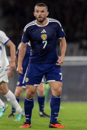 Scotland v Slovenia, UEFA Nations League John McGinn of Scotland national team, Nationalteam during the UEFA Nations League League B Group B1 between Scotland and Slovenia. Barclays Hampden, Hampden Park, Glasgow, Scotland. 6 October 2026. Hampden Park Barclays Hampden Glasgow Scotland Editorial use only , Copyright: xColinxPoultneyx PSI-24964-0053