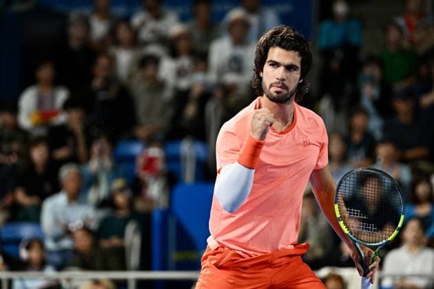 Carlos ALCARAZ (ESP), OCTOBER 6, 2026 - Tennis : Kinoshita Group Japan Open Tennis Championships 2026 Men s Singles Final at Ariake Coliseum, Tokyo, Japan. Noxthirdxpartyxsales  aflo_353753705 KenjiroxMatsuox