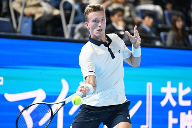 Jiri LEHECKA (CZE), OCTOBER 6, 2026 - Tennis : Kinoshita Group Japan Open Tennis Championships 2026 Men s Singles Final at Ariake Coliseum, Tokyo, Japan. Noxthirdxpartyxsales  aflo_353754117 KenjiroxMatsuox