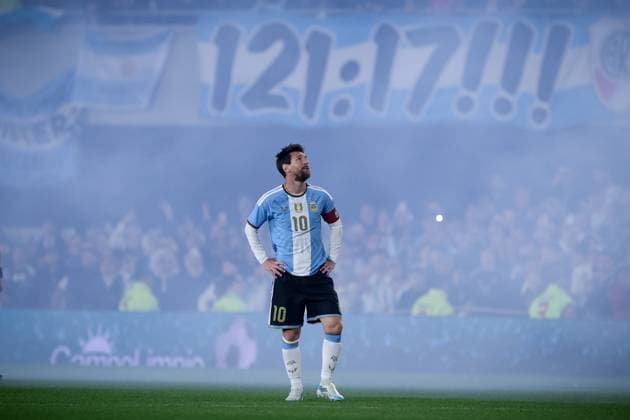 October 6, 2026, Buenos Aires, Buenos Aires, Argentina: Lionel Messi of Argentina seen during the match between Argentina and Benin International Friendly, Länderspiel, Nationalmannschaft match, The last match of Messi with Argentina national team, Nationalteam The Last Match Of Messi In Buenos Aires, Argentina - 06 Oct 2026  - ZUMAs197 20261006_aaa_s197_132 Copyright: xRobertoxxTuerox