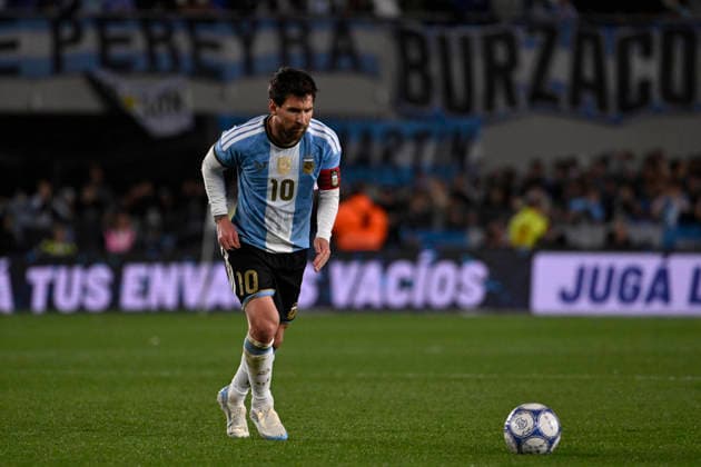 BUENOS AIRES, ARGENTINA - OCTOBER 06: Lionel Messi of Argentina national team, Nationalteam during the International Friendly, Länderspiel, Nationalmannschaft match between Argentina and Benin at Estadio Mas Monumental on October 06, 2026 in Buenos Aires, Argentina. Photo by SFSI Argentina National team v Benin Copyright: xSFSIx