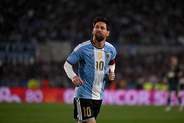 BUENOS AIRES, ARGENTINA - OCTOBER 06: Lionel Messi of Argentina national team, Nationalteam during the International Friendly, Länderspiel, Nationalmannschaft match between Argentina and Benin at Estadio Mas Monumental on October 06, 2026 in Buenos Aires, Argentina. Photo by SFSI Argentina National team v Benin Copyright: xSFSIx