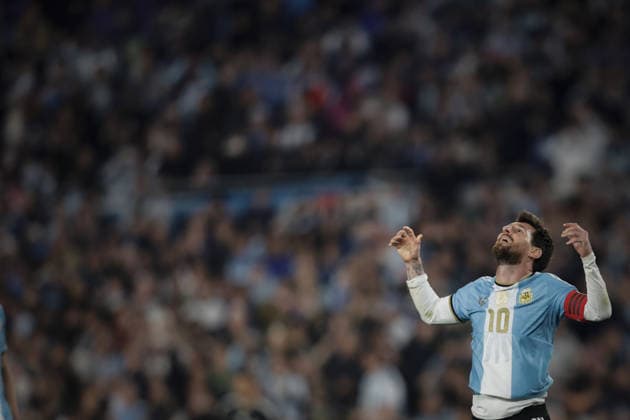 Ultimo partido de Lionel Messi en la Seleccion Argentina Copyright: xNICOLASxABOAFxNICOLASxABOAFx