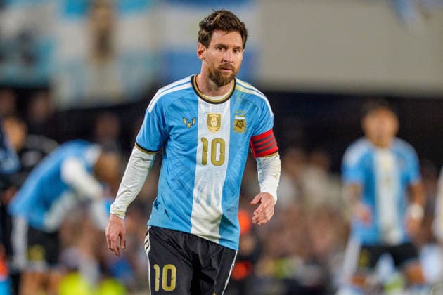 Benin v Argentina BUENOS AIRES, ARGENTINA - OCTOBER 6: Lionel Messi 10 of Argentina looks on during a game between Benin and Argentina at Estadio Monumental on October 6, 2026 in Buenos Aires, Argentina Buenos Aires Estadio Monumental Argentina Copyright: xAndrewxJ.xClark ISIxPhotosx 9950
