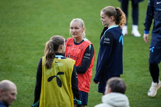 The women s national soccer team is preparing for the World Cup qualifiers Oslo, October 7, 2026: Frida Maanum during a training session at Ullevaal Stadium, for the World Cup qualifier against Romania. The matches will be played on October 9 at Arcul de Triumf Stadium in Bucharest and on October 13 at Ullevaal Stadium in Oslo. Photo: Beate Oma Dahle, NTB, Oslo, Norway. EDITORIAL USE ONLY. RESTRICTED USE FOR BETTING COMPANIES.  Copyright: xBeatexOmaxDahlex xNTBx