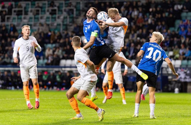 06.10.2026, Tallinn. Football Nations League. Estonia VS Iceland 0:0. Photo Tairo Lutter, Postimees Tallinn Harjumaa Estonia 1TL06OCT26A22  Copyright: xTairoxLutterx 3 Maksim PaskotÅ¡i