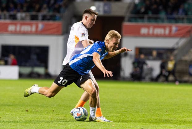 06.10.2026, Tallinn. Football Nations League. Estonia VS Iceland 0:0. Photo Tairo Lutter, Postimees Tallinn Harjumaa Estonia 1TL06OCT26A29  Copyright: xTairoxLutterx 10 Kevor Palumets