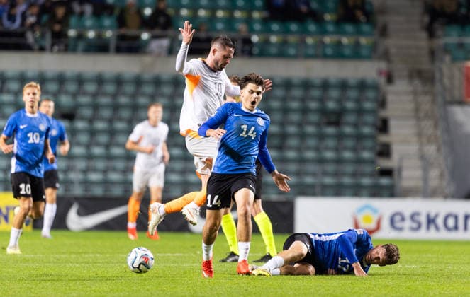 06.10.2026, Tallinn. Football Nations League. Estonia VS Iceland 0:0. Photo Tairo Lutter, Postimees Tallinn Harjumaa Estonia 1TL06OCT26A33  Copyright: xTairoxLutterx 14 Patrik Kristal